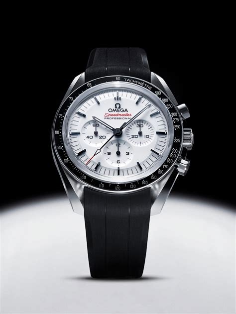 omega speedmaster white lacquer